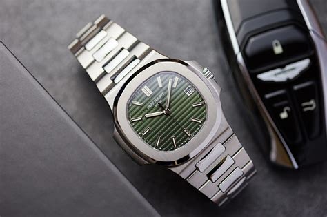 patek philippe nautilus 5711 green dial|Patek Philippe 5711 1a 010.